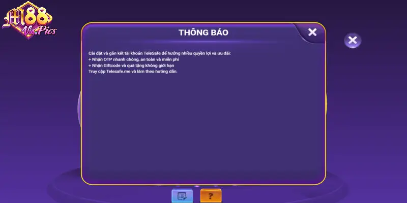 Công nghệ bảo mật độc quyền Telsafe của M88win