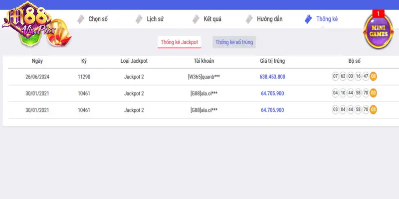 Giao diện cược xổ số Mega Millions tối ưu trải nghiệm 